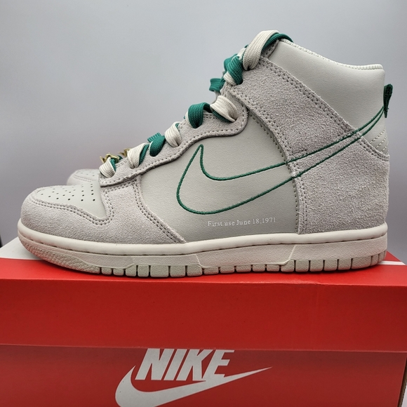 NEW 4.5 Youth | 6 Women Nike Dunk High SE Light Bone Sail First Use DD0733-001 - Picture 1 of 10